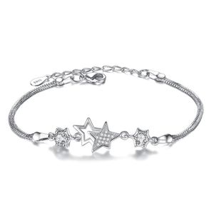 Dames infinity link armband verstelbaar ontwerp kubieke zirkonia cz strass anklet grote armband voor haar valentijnen moederdag cadeau