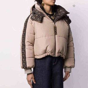 Veste femme Parkas manteaux en duvet 22SS coupe-vent classique chaud femmes Parkas fermeture éclair veste décontractée vêtements pour femmes taille S-L
