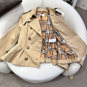 Damesjack korte trench ontwerper vrouw windendaar jassen jas uitkoers uit de herfst winter tops van vrouwelijke herfst