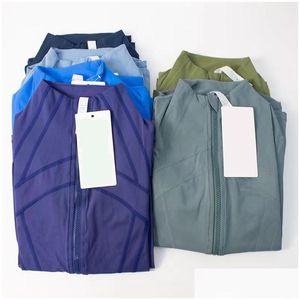 Vestes pour femmes lu définir jacke tyoga porter des sweats à capuche emon sweteurs de concepteurs de sports de veste de sport hoodys scubas ching lon dhkuh