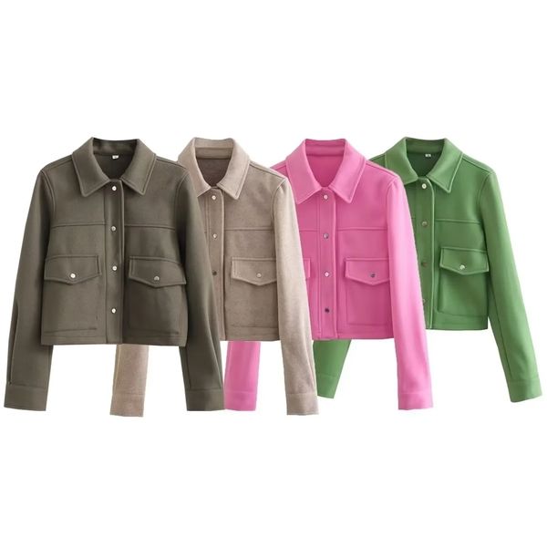 Chaquetas para mujeres vetement femme chamarras para mujer veste béisbol béisbol para mujer camisa traficada de salida 230815