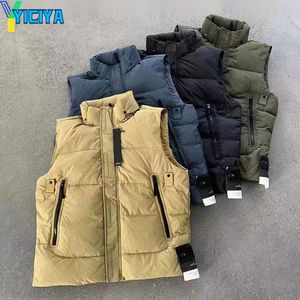 Damesjassen YICIYA donsvest jas Stone merk Waterdicht Dikker jassen racebommenwerper dames winter varsity Borduren Oversize jassen top 230904