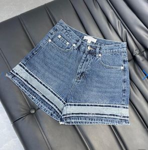 Femmes Jeans Designer Denim Shorts Lettre Pantalon Design Sexy Dames Été Pantalon Court Vêtements