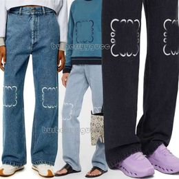Piernas de pantalones de jeans para mujeres Pantallas abiertas Capris Denim pantalones Slimming Jean Pants de la marca Ropa para mujeres Impresión de bordado