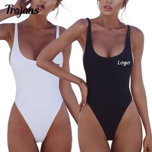 Dames jumpsuits rompers Custom Your Swimwear Bikini sexy bodysuit zwempak strandkleding High Cut Summer Low Back Bikini's Vrouw 230424