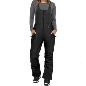 Womens Jumpsuits Rompertjes Skipak Dragen Sneeuw slabbetje Waterdichte Basic Isolatie Board Springbroek 231215