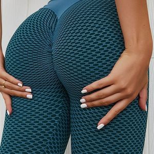 Dameslegging SVOKOR Dot Dames Hoge taille Fitness Legging Push Up Dames Naadloze Workout Broek Vrouwelijke Leggins Mujer Polyester Casual 220919