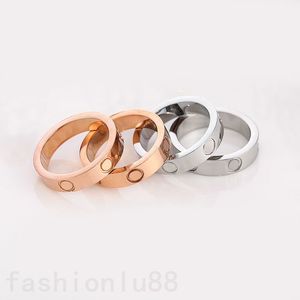 Womens liefde ring vergulde 18k gouden ringen luxe sieraden roestvrij staal mannen dame bruiloft diamanten ringen voor mannen klassieke formele zb010