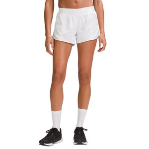 Dames Lululu Yoga Shorts Hoge taille Gym Fiess Mode charme Training Tights Sport Korte broek Sneldrogende effen broek
