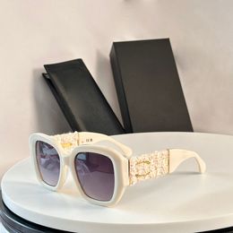 Lunettes de soleil luxueuses à monture rectangulaire surdimensionnées pour femmes avec lunettes de soleil à changement de couleur résistantes aux UV400 de haute qualité et boîte haut de gamme 5512-A