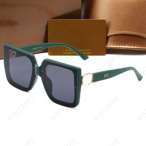 Lunettes de soleil de luxe pour femmes Lunettes d'été pour hommes Lunettes de soleil Lettres Lunettes de bonne qualité 5 couleurs