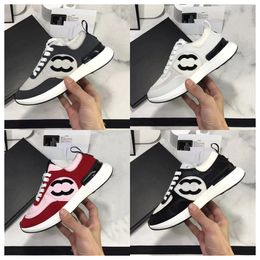 dames heren schoenen sneakers lederen rubber warme mooie ronde teen veelzijdige veelzijdige dikke veter rood zwart groen heren schoenen casual schoenen platform ontwerper schoenen