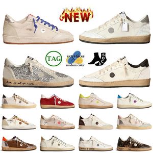 Dames Heren Ball Star Designer Casual Schoenen Handgemaakt Italië Merk Golden Goode Sneakers Luxe Lage OG Upper Platform Vintage Loafers Suède Zilveren Trainers