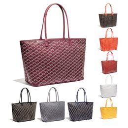 Alta capacidad Artois Lujo para mujer para hombre Bolsa de asas Moda Bolsos de cuero genuino Grandes bolsas de compras Espejo Calidad Hombro Diseñador Embrague Cruz Cuerpo Bolsa de fin de semana