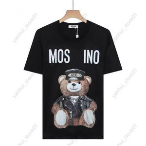 Dames Heren Ontwerpers T-shirts Sunmmer T-shirts Mode Letter Afdrukken Korte mouw Dames T-shirts Luxe Casual kleding Tops T-shirts Kleding Moschino yh13