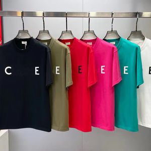 Dames heren heren T-shirt Designer Letters Print T-shirt 100% katoenen T-shirt Ronde hals Korte mouw T-shirts Zomer Casual Unisex Tops Mode Kleding Kleding M-XXXXL