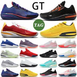 Femmes Hommes Zoom GT Cut Chaussures de course 2023 Authentique Améthyste Fumée Bright Mango Noir Fusion Rouge Hyper Crimson Pawdacious Team USA Mesh Man Zapatos Baskets