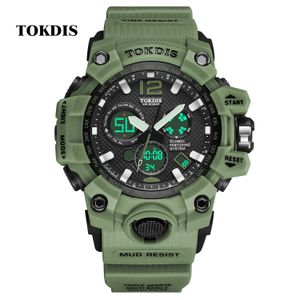 Montre de mode militaire pour femme Montre de jour complète étanche en acier inoxydable multifonctionnelle pour homme Montre Relogio B9