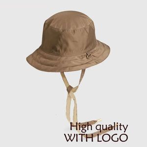 Dames multolour omkeerbare canvas bucket hoed modeontwerpers caps hoeden mannen zomer gemonteerde visser strandbonnet zon