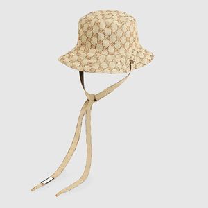 Dames multolour omkeerbare canvas emmer hoed modeontwerpers pappen hoeden heren heren zomer gemonteerd visser strandbonnet sun casquette
