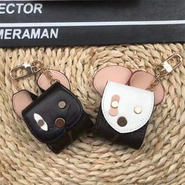 Dames oude bloemen ontwerper hoofdtelefoon kussen kussen muis vorm airpods 1 2 designer hoofdtelefoonomslag Airpods pro modemerk