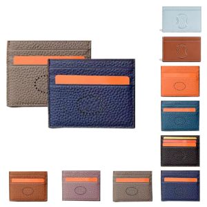 Boîte d'origine pour femmes Porte-cartes de concepteur pour hommes Porte-cartes Porte-monnaie en peau de mouton lisse Porte-passeport en cuir Portefeuilles Porte-monnaie de luxe Portefeuille pour femme Pochette pour clés