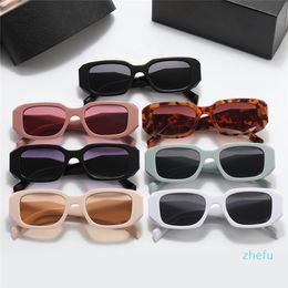 Womens Outdoor Eyewear Designer Pop Lunettes de soleil New Hot couleur unie Goggle Beach Fashion