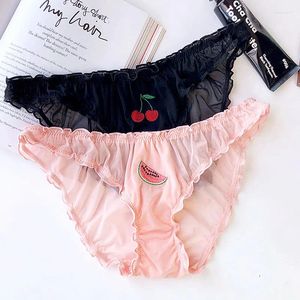 Bragas para mujer S-6XL ropa interior grande bragas bonitas lencería Tanga estampado de dibujos animados Lolita Sexy Anime breve ropa íntima para mujer