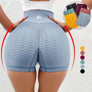 Pantalons pour femmes Capris Shorts de yoga sans couture pour femmes Sexy Push Up Booty Collants d'entraînement Fitness Sports Legging court Gym Vêtements 231116