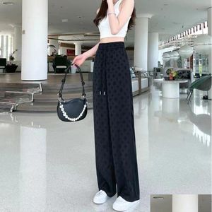 Pantalon féminin capris spring concepteur femme imprimée pantalon pantalon haut de taille