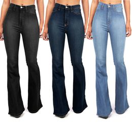 Pantalon féminin jean mince pour femmes hautes taies jean pantalon de denim vaches de femmes vêtements