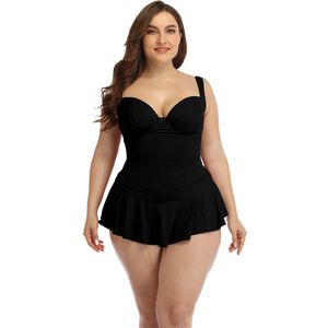 Traje de baño de talla grande para mujer Traje de baño de moda Traje de baño Traje de baño Ropa de playa Siamés Multicolor de una pieza Estampado sin sujetador con aros Trajes de baño de verano Bikinis 003