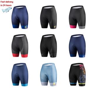 Pantalons courts professionnels pour femmes Vêtements VTT Shorts de cyclisme sur route QuickDrying Uniforme Respirant Hommes Rose Gel Pad Été 220721