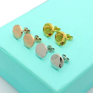 Dames ring boren oorbellen armband ontwerper sieraden studs goud/zilverachtig/roos volledig merk als bruiloft kerstcadeau