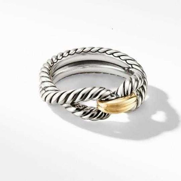 anillo de mujer llavero anillo de plata anillo de mujer anillo de diseñador Joyería de moda para Cruz Anillo de cobre clásico X Regalo joyería mujer anillos de lujo joyas para hombres anillo hombre