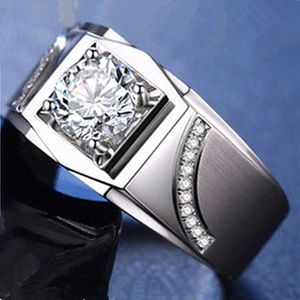 Womens Ringen Crystal Jewelry Ring Zirkoon Opening Creativiteit Symmetrische Tekening Diamond Cluster voor vrouwelijke bandstijlen