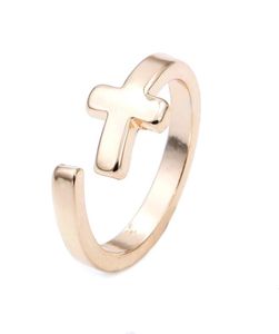 Damesringen goud verzilverde open vingerring goedkope groothandel stretch mode ringen voor dames5534769
