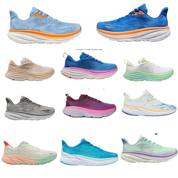 Zapatillas para correr para mujer Bondi 4 ancho de hombres amidees amortiguadores marathon runner transpirable deportes para caminar al aire libre zapatillas casuales zapatillas de trote de trote transpirables