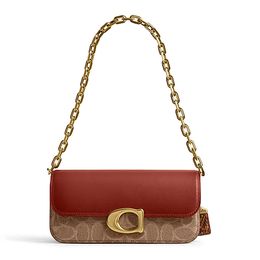 Mujer Sacoche IDOL 23 Bolso de hombro para hombre Bolso de diseñador Bolso de cuero Bolso baguette Bolso de lujo Bolso cruzado Bolso de moda DHgate Cadena de plata Bolsas de sobre