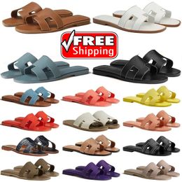 Livraison gratuite Sandales pour femmes Pantoufles pour femmes Mode Luxe Floral Pantoufle En Cuir Caoutchouc Appartements Sandales Chaussures De Plage D'été Mocassins Gear Bottoms Sliders