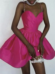 Womens sexy mouwloze spaghetti mini-jurk dames y2k retro party night jurken elegante avondjurk vestidos outfits 240311