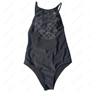 dames badmode sexy badpak bikini pak zwemmen een stuk stijl luxe ontwerper volledige logo letters bedrukte meerkleurige badpakken bikini's strand draagt voor de zomer