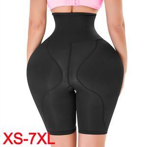 Femmes Shapers Booty Gains Butt Lifter Culotte Rembourrée Shapewear Taille Haute Hip Enhancer Shorts Crossdresser Faux Cul Big Buttock Pads XS7XL 230620