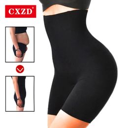 Womens Shapers CXZD Hoge Taille Trainer Shaper Tummy Controle Slipje Hip Butt Lifter Lichaam Afslanken Shapewear Modellering Strap Slip Panty 231025