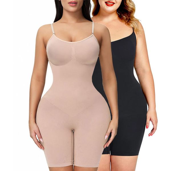 Womens Shapers sans couture Shapewear Body pour femmes Tummy Control Body Shaper Butt Lifting Fajas Colombianas Slim Catsuit Underwea 230620