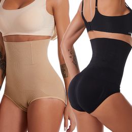 Femmes Shapers Sans Couture Femmes Culotte Taille Haute Minceur Gaine Contrôle Du Ventre Culotte Pantalon Mémoires Body Shapewear Corset Sous-Vêtements 230726