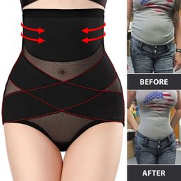 Femmes Shapers Sexy bout à bout femmes corps Shaper slips Shapewear ventre contrôle femme taille haute formateur culotte Corset Abdomen 231021