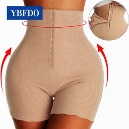 Modelador de cintura feminino YBFDO levantador de bumbum roupa íntima emagrecedora corporal modelador de barriga espartilho para perda de peso alto 230327