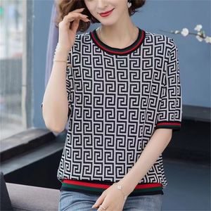 Camisa de mujer Suéter de algodón mujer mujer Camisetas Niñas Tops Sudadera de manga larga Estampado de letras Casual Cuello redondo jersey sudadera Sudadera