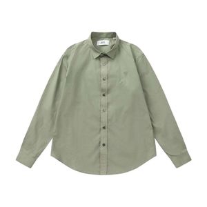 Chemise femme concepteur Original qualité Amis femmes Blouses printemps/été nouveau amour avocat vert col debout chemise